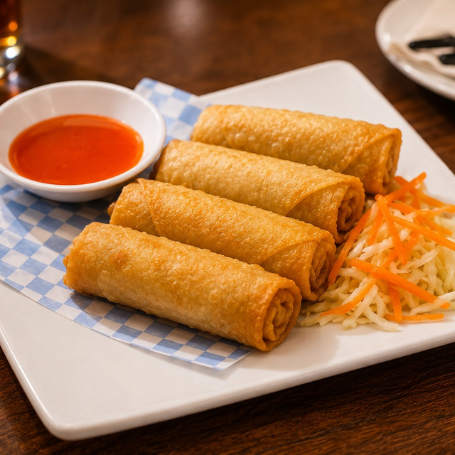 4. Egg Rolls.