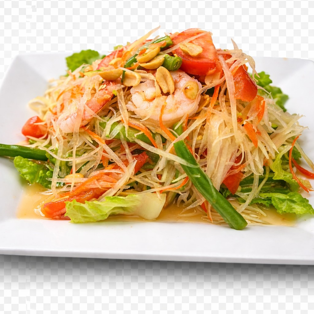32. Papaya Salad.