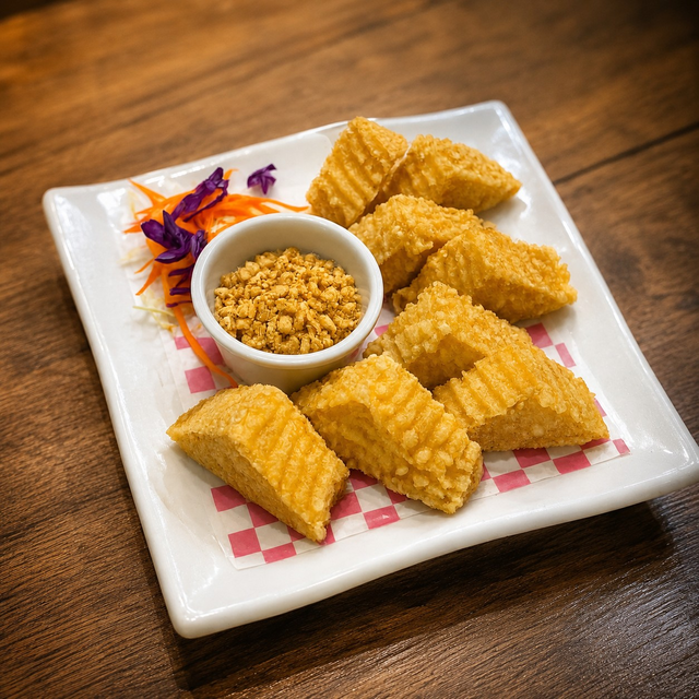 9. Golden Tofu.