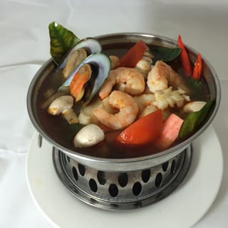71. Seafood Tom Yum Noodle Soup