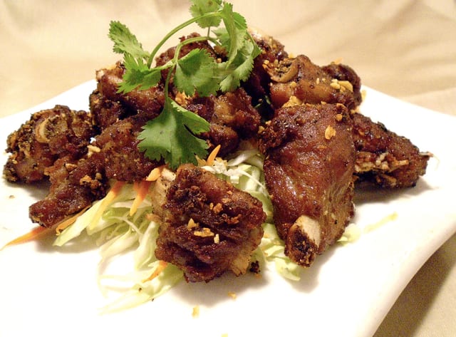 57. Garlic Spare Ribs.