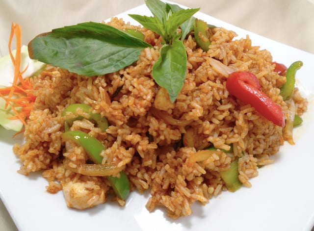 75. Spicy Basil Fried Rice.