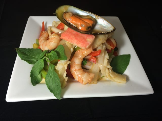 83. Sizzling Spicy Seafood.